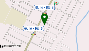 公文式福井野教室の地図画像