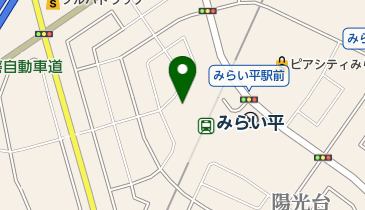 公文式陽光台1丁目教室の地図画像