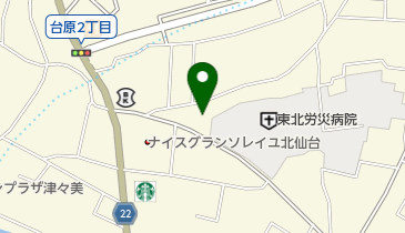 公文式台原南教室の地図画像