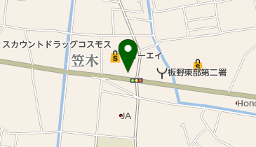 公文式藍住笠木教室の地図画像