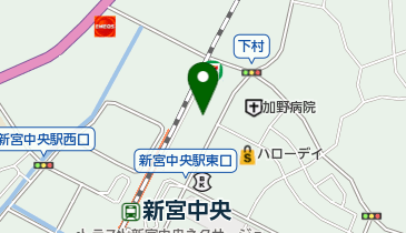 公文式新宮中央駅東教室の地図画像