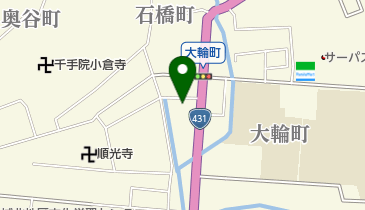 公文式松江大輪町教室の地図画像