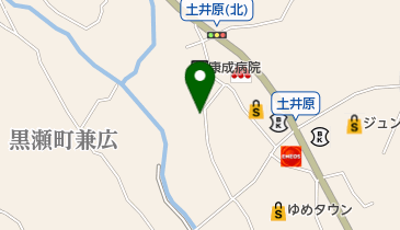 公文式黒瀬楢原教室の地図画像