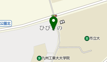 公文式ひびきの火・金教室の地図画像