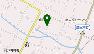 公文式高田教室の地図画像
