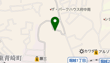 公文式府中青崎教室の地図画像