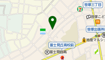 公文式笹塚北教室の地図画像