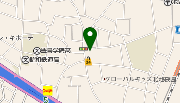 公文式池袋本町教室の地図画像