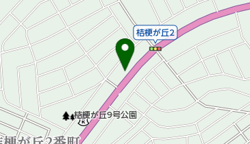 公文式桔梗が丘二番町教室の地図画像