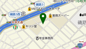 公文式磯路教室の地図画像