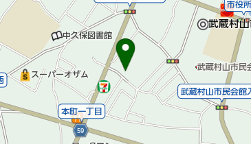 公文式本町教室の地図画像