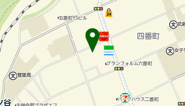 公文式六番町日テレ通り教室の地図画像