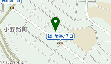 公文式鶴川第四小前教室の地図画像
