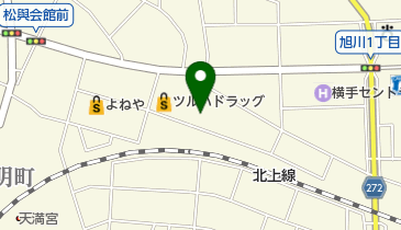 公文式横手水上教室の地図画像