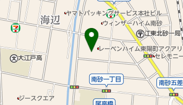 公文式川南教室の地図画像