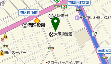 公文式市岡教室の地図画像