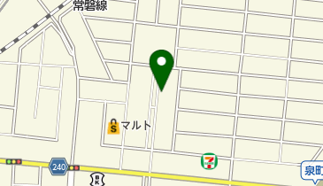 公文式泉駅東教室の地図画像