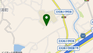 公文式北松尾教室の地図画像