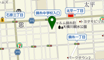 公文式石原4丁目教室の地図画像