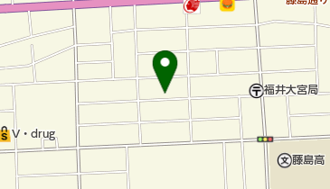 公文式福井文京教室の地図画像