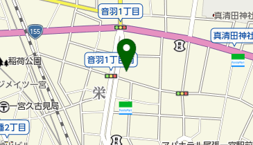 公文式一宮栄教室の地図画像