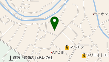 公文式落合南教室の地図画像