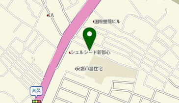 公文式安謝小前教室の地図画像