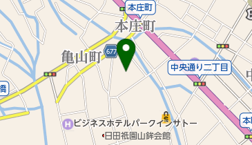 公文式日田亀山教室の地図画像