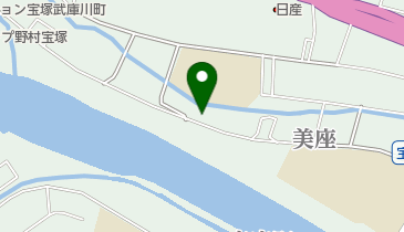 公文式美座会館教室の地図画像