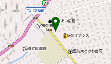 公文式東ときわ台教室の地図画像