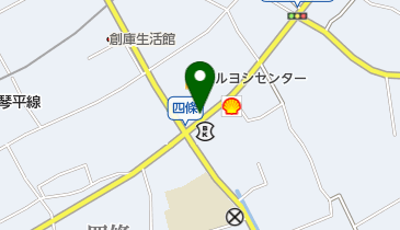 公文式四条教室の地図画像