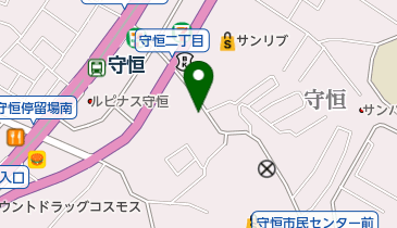 公文式小倉守恒教室の地図画像