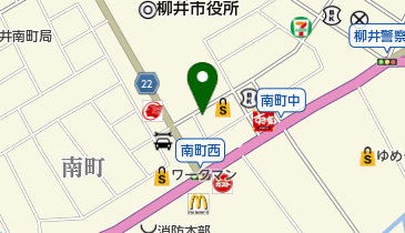 公文式柳井中央教室の地図画像