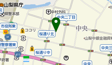 公文式甲府中央2丁目教室の地図画像