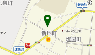 公文式八代小前教室の地図画像