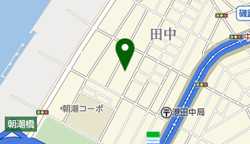 公文式田中教室の地図画像