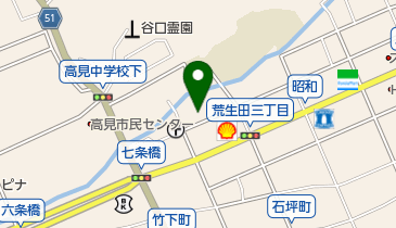 公文式八幡高見教室の地図画像