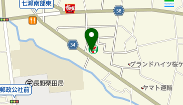 公文式南部小東教室の地図画像