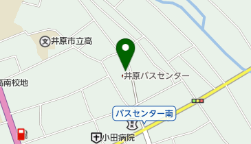 公文式井原教室の地図画像