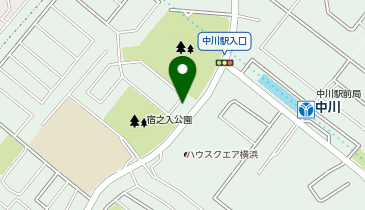 公文式中川西教室の地図画像