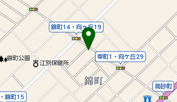 公文式中央小前教室の地図画像