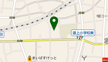公文式道上小前教室の地図画像