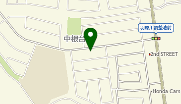 公文式中根台教室の地図画像