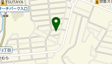 公文式粟田・ハイランド教室の地図画像