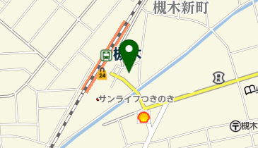 公文式槻木教室の地図画像