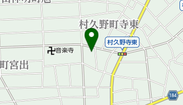 公文式村久野教室の地図画像