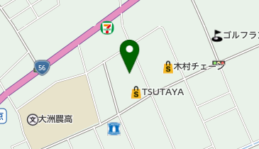 公文式東大洲教室の地図画像