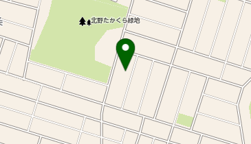 公文式北野6条教室の地図画像