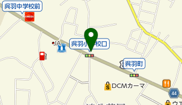 公文式呉羽教室の地図画像