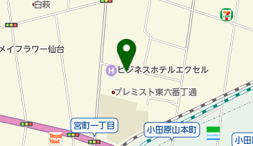 公文式東六教室の地図画像